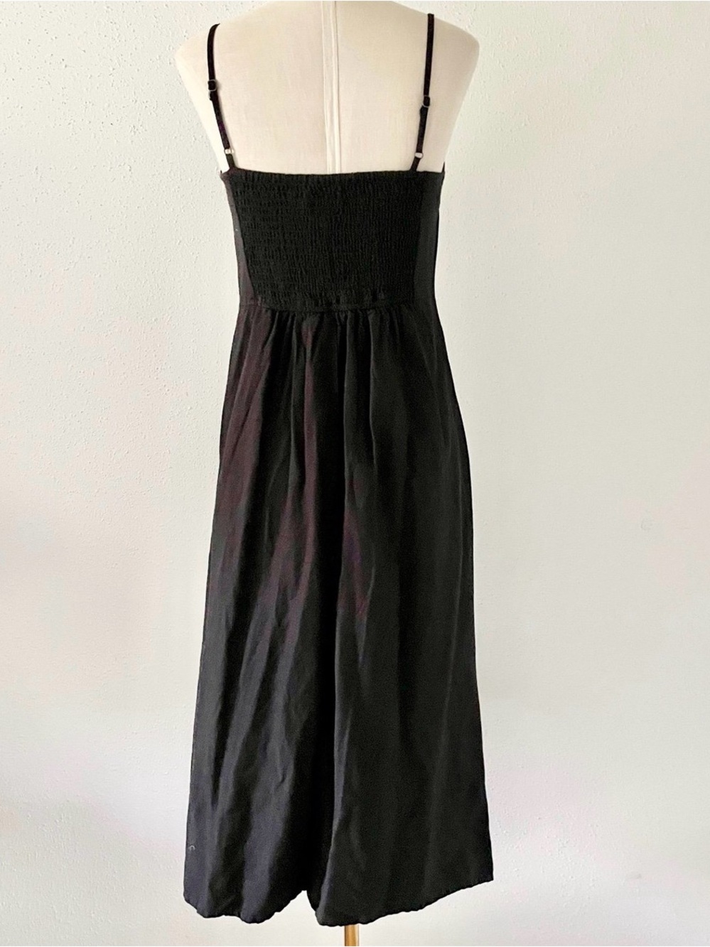 JAPNA Women's Size Large Cotton Sleeveless A-Line Maxi Dress - Picture 4 of 4